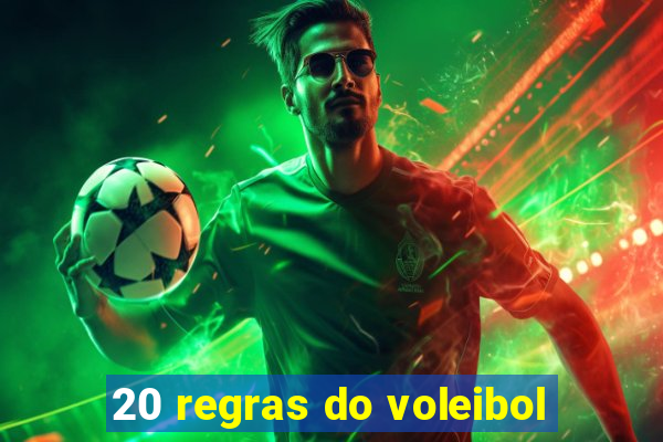 20 regras do voleibol